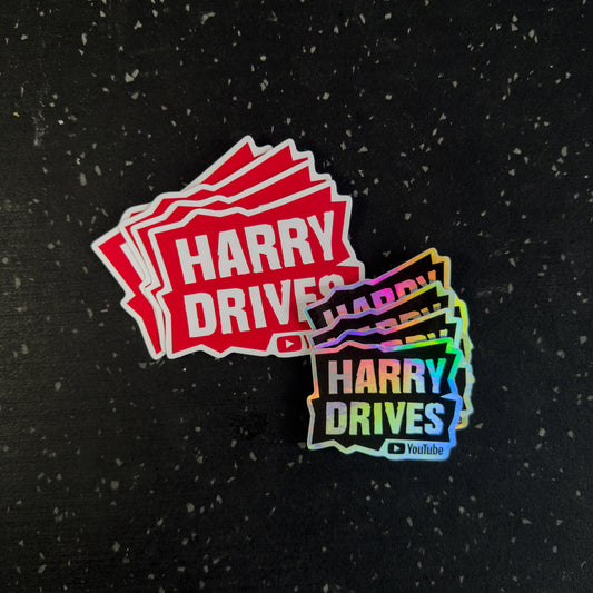 Harry Drives Stickers (Pack of 10)